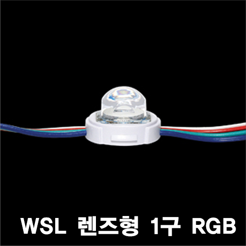 WSL 렌즈형 1구 RGB